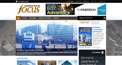 Desktop Screenshot of constructioninfocus.com